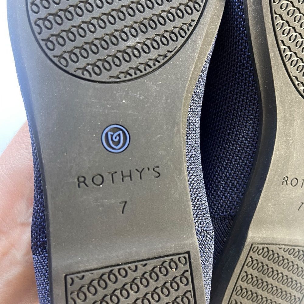 Rothy’s Loafer Black Women’s Size 7. New - Picture 7 of 9